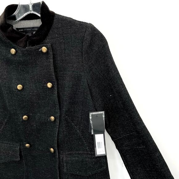 Marc by Marc Jacob women’s double breast military jacket coat - Picture 2 of 8